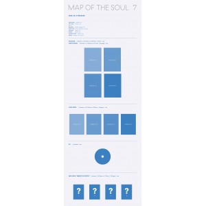 BTS (방탄소년단) - MAP OF THE SOUL : 7 (RANDOM Ver. + Limited Gifts)